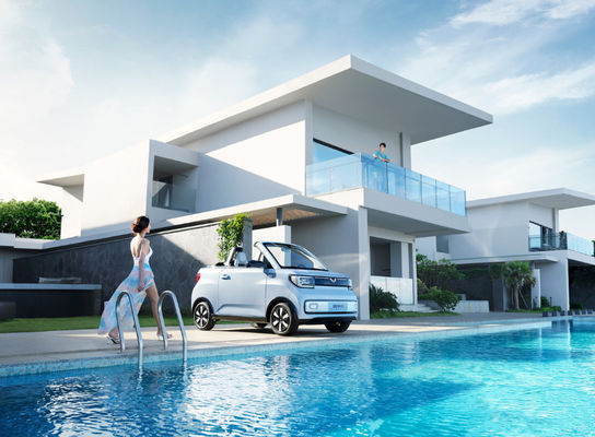 2 πόρτες 2 αυτοκίνητο μίνι Wuling Hong Guang 280KM Wuling Ev καθισμάτων