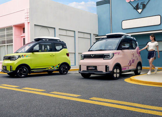 Αυτοκίνητο 3 πόρτες 4 Wuling Ev αυτοκινήτων 120170KM μίνι EV συμπαγές μέγεθος καθισμάτων