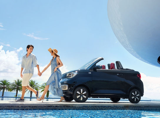 Μετατρέψιμο Wuling Hongguang EV 280KM ενιαία μηχανή 2 πόρτες 2 καθίσματα